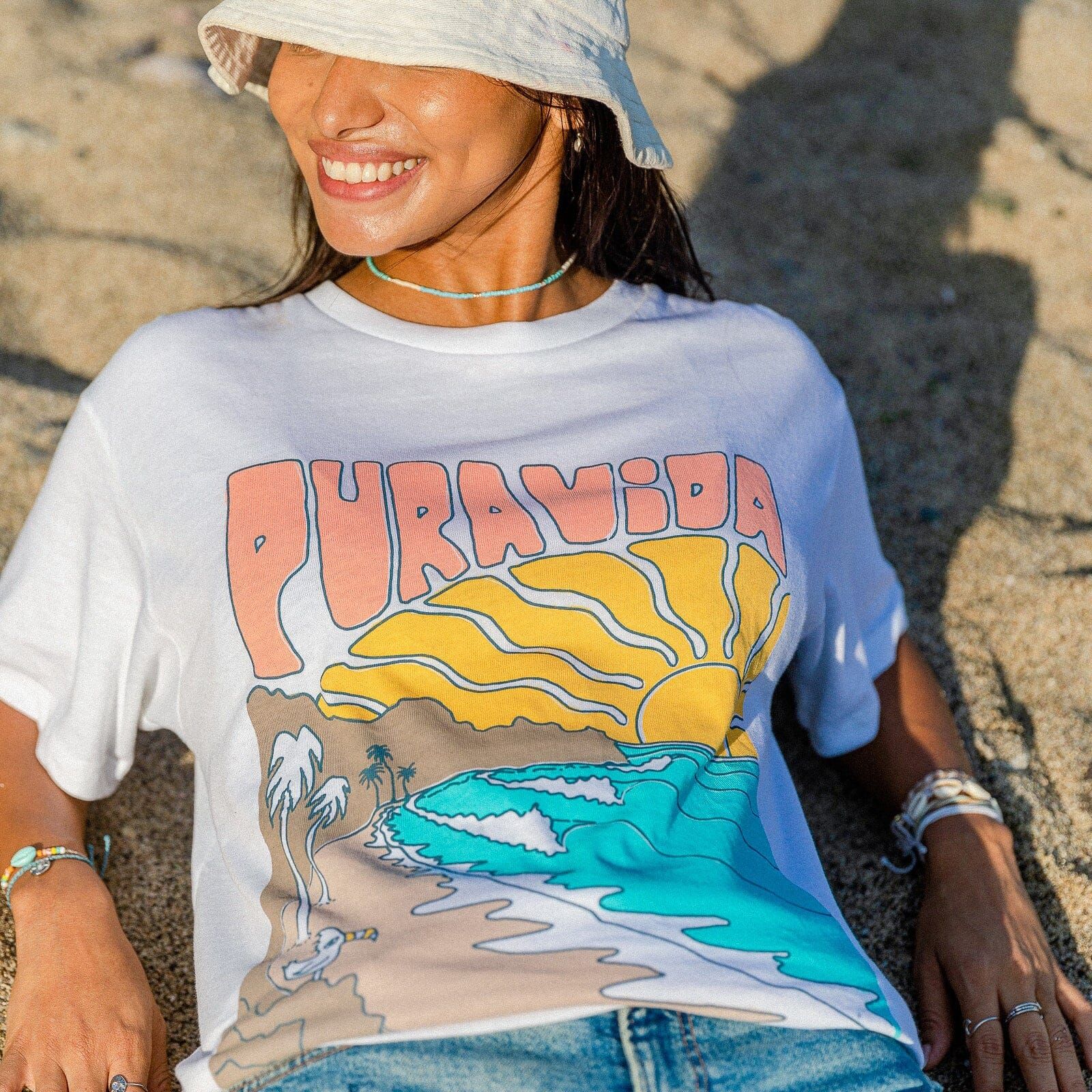 High Tide Tee sold by Pura Vida product image thumbnail 5