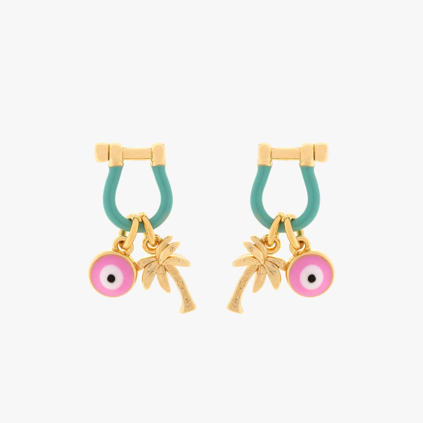 Bonne Chance Charm Earrings sold by Pura Vida