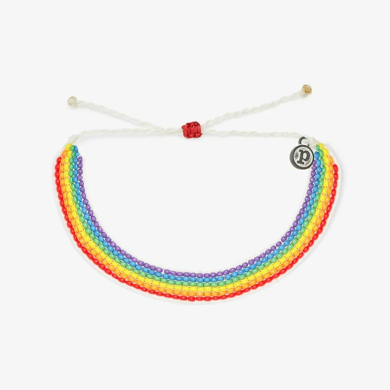 Pride Seed Bead Bracelet sold by Pura Vida