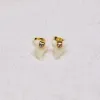 White Shark Tooth Stud Earrings sold by Pura Vida