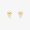 White Shark Tooth Stud Earrings sold by Pura Vida