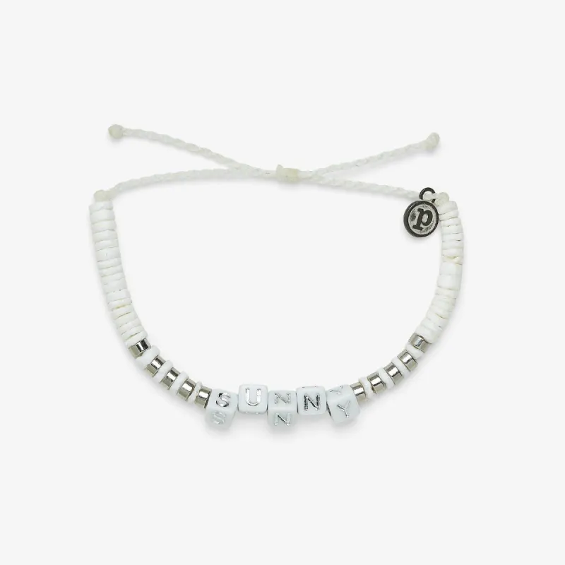 Sunny Days Alphabet Beaded Bracelet sold by Pura Vida