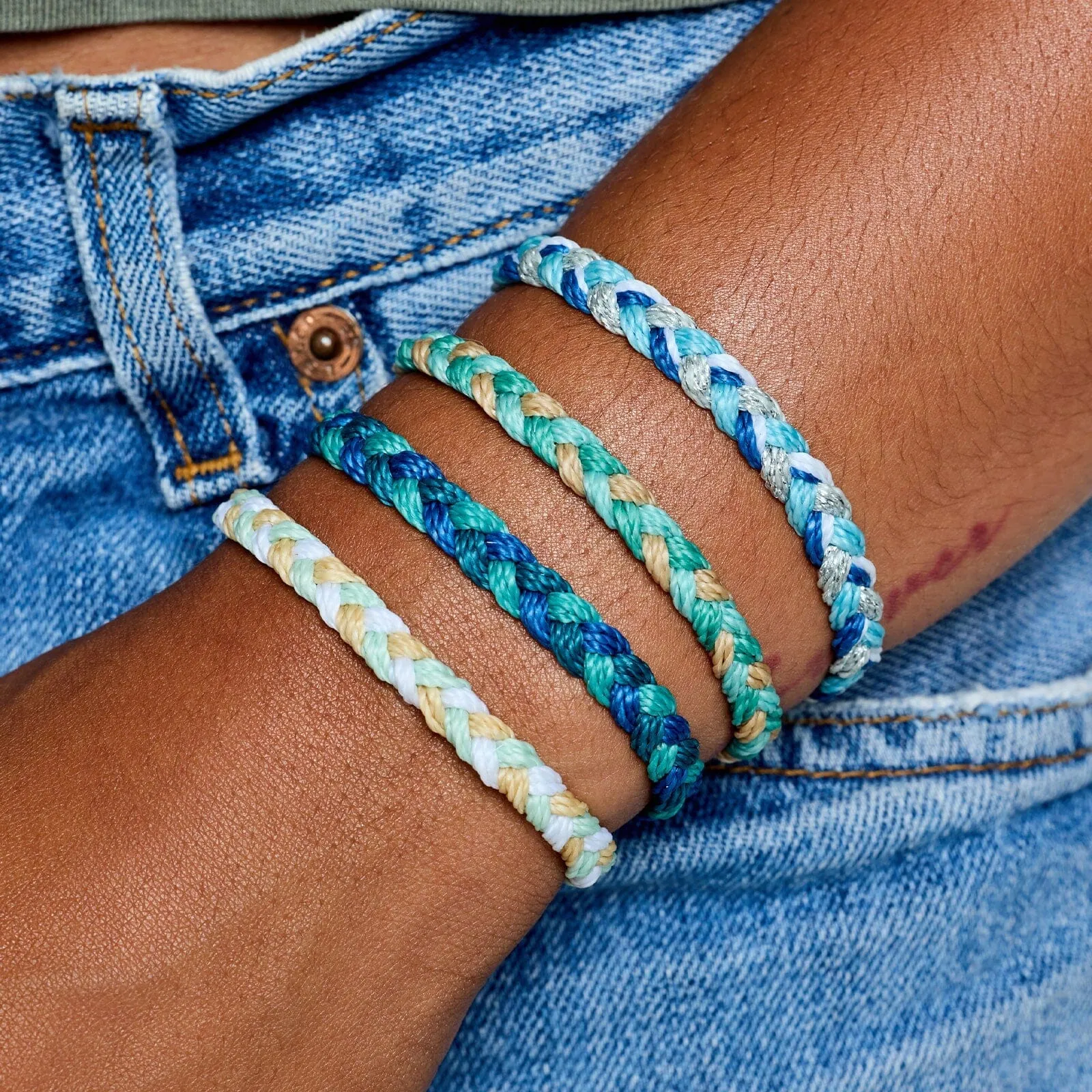 Calm Shores Braided Bracelet sold by Pura Vida product image thumbnail 2