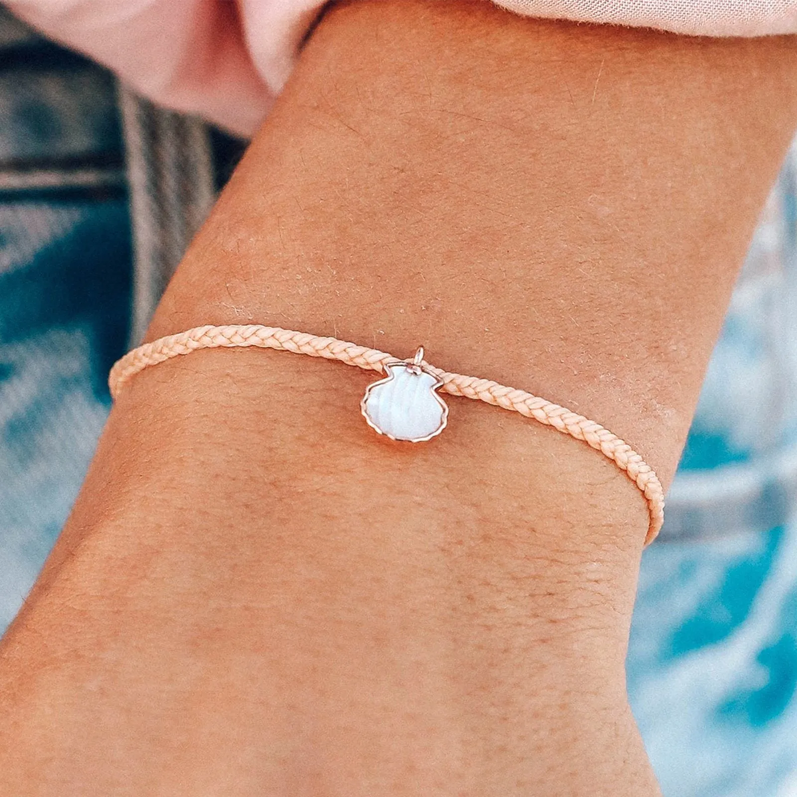 Real Shell Charm Bracelet sold by Pura Vida product image thumbnail 5