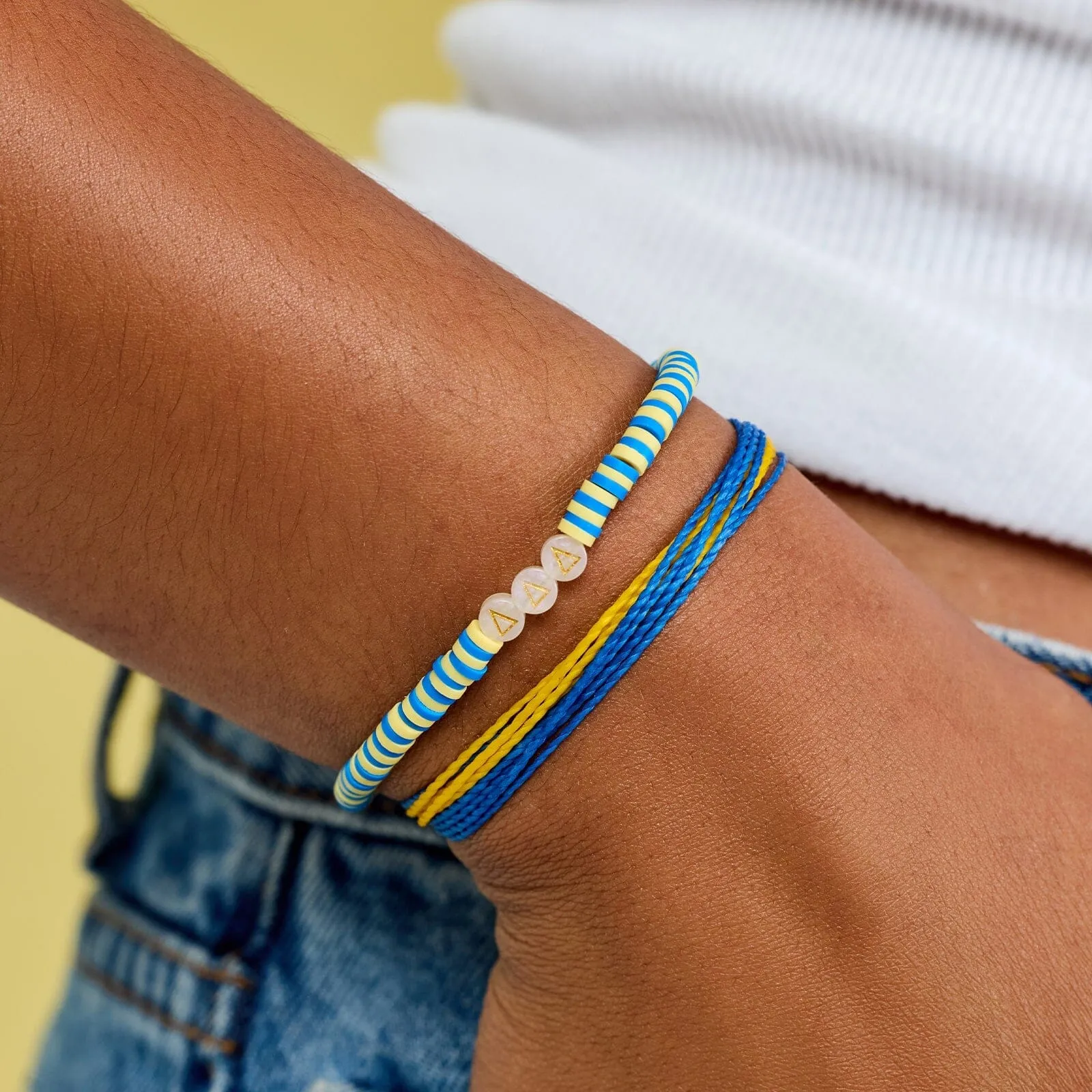 Delta Delta Delta Bracelet Set of 2 sold by Pura Vida product image thumbnail 2