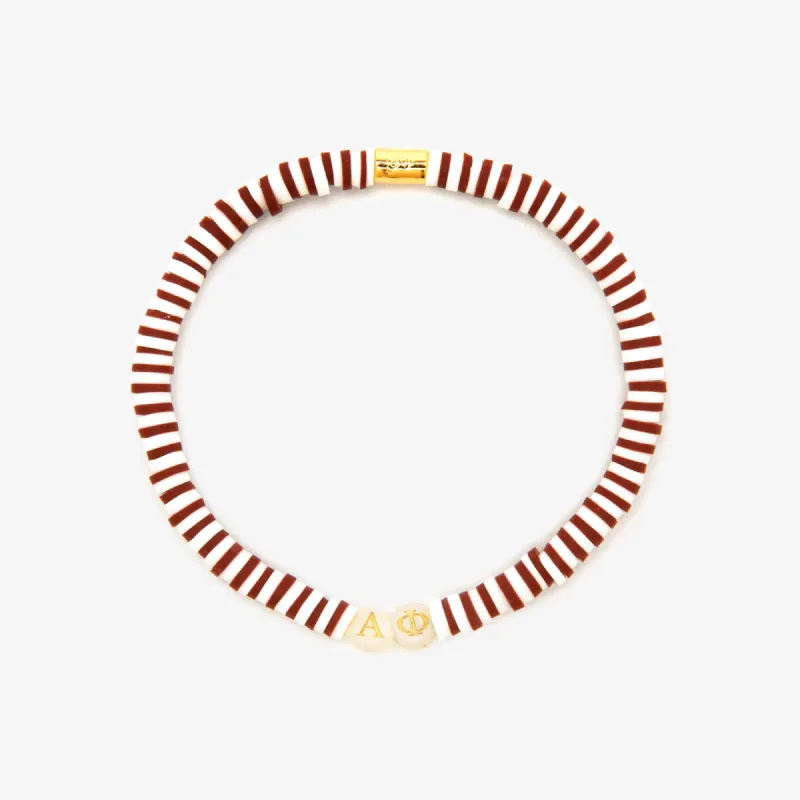 Alpha Phi Stretch Bracelet made by Pura Vida
