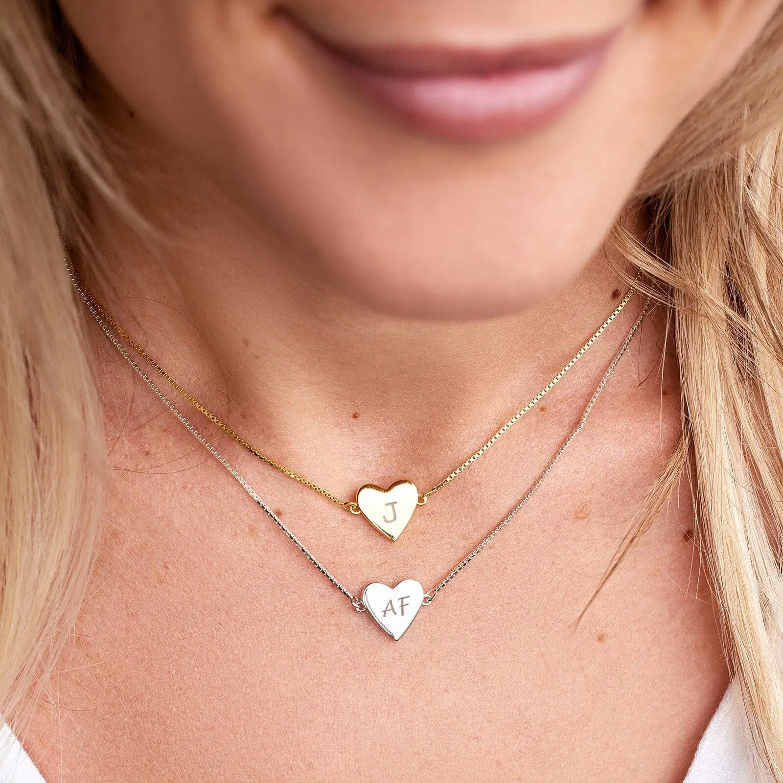 Demi-Fine Engravable Heart Choker sold by Pura Vida product image thumbnail 3