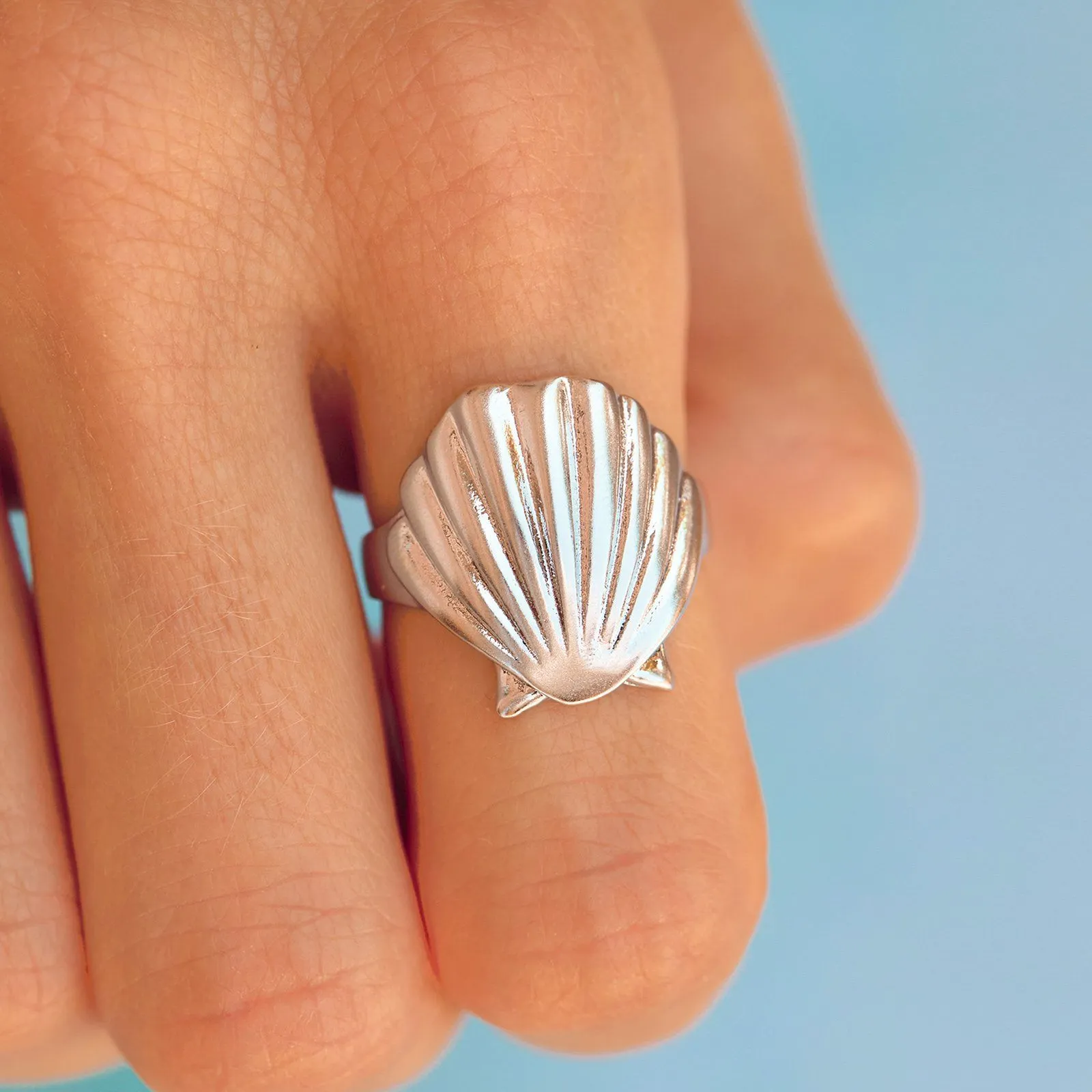 Flat Shell Ring sold by Pura Vida product image thumbnail 3