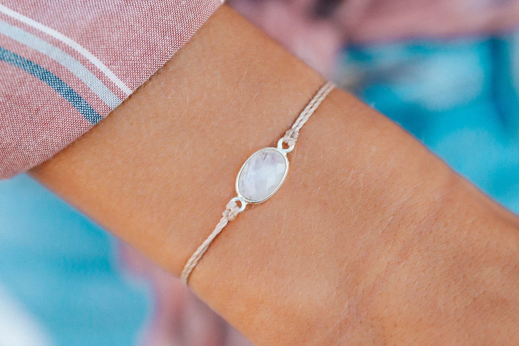 Moonstone Charm Bracelet sold by Pura Vida product image thumbnail 2