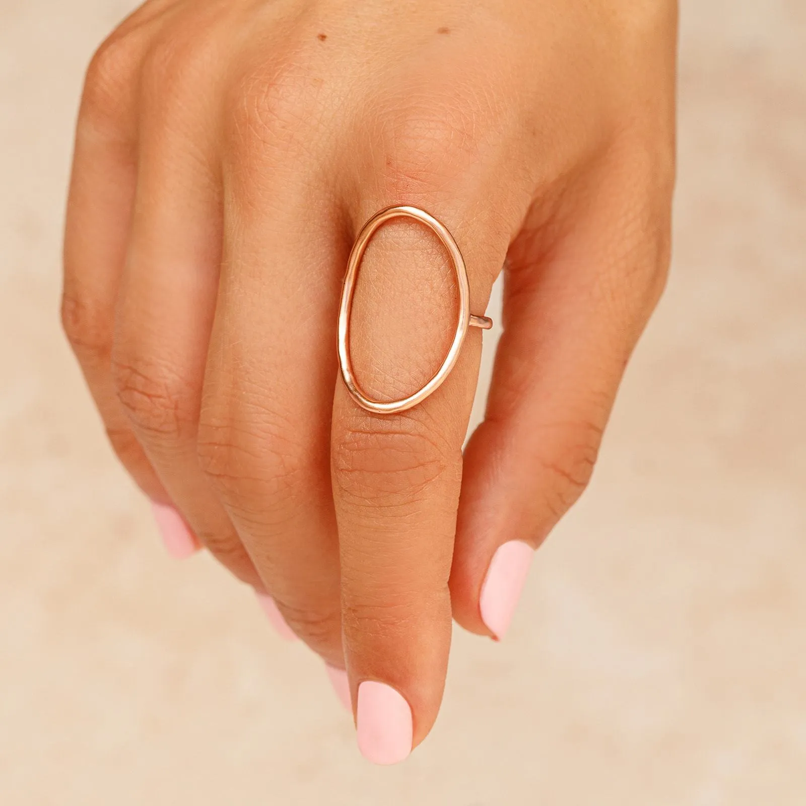 Oval Open Ring sold by Pura Vida product image thumbnail 4
