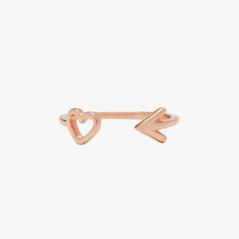 Heart & Arrow Toe Ring sold by Pura Vida