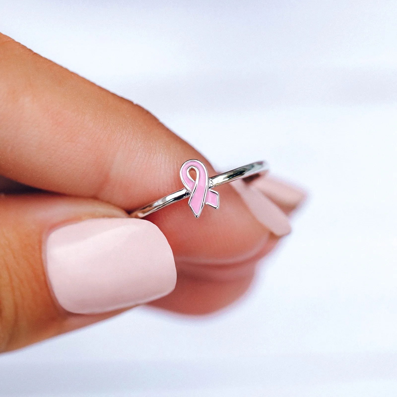 Breast Cancer Awareness Ring sold by Pura Vida product image thumbnail 4