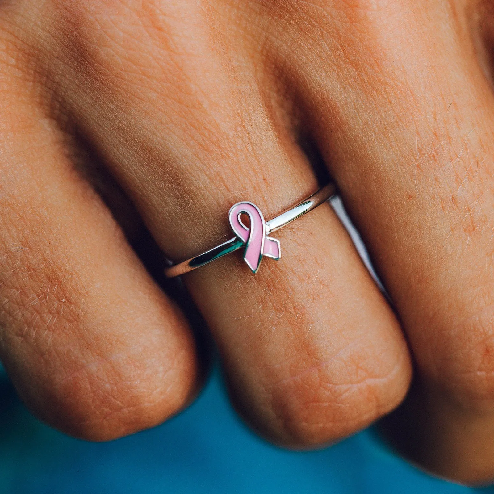 Breast Cancer Awareness Ring sold by Pura Vida product image thumbnail 2