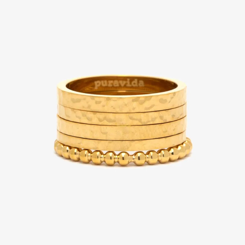 Surfrider Ring Stack sold by Pura Vida