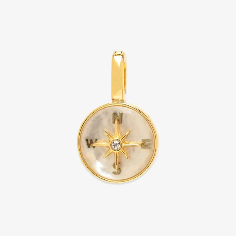Harper Compass Charm sold by Pura Vida