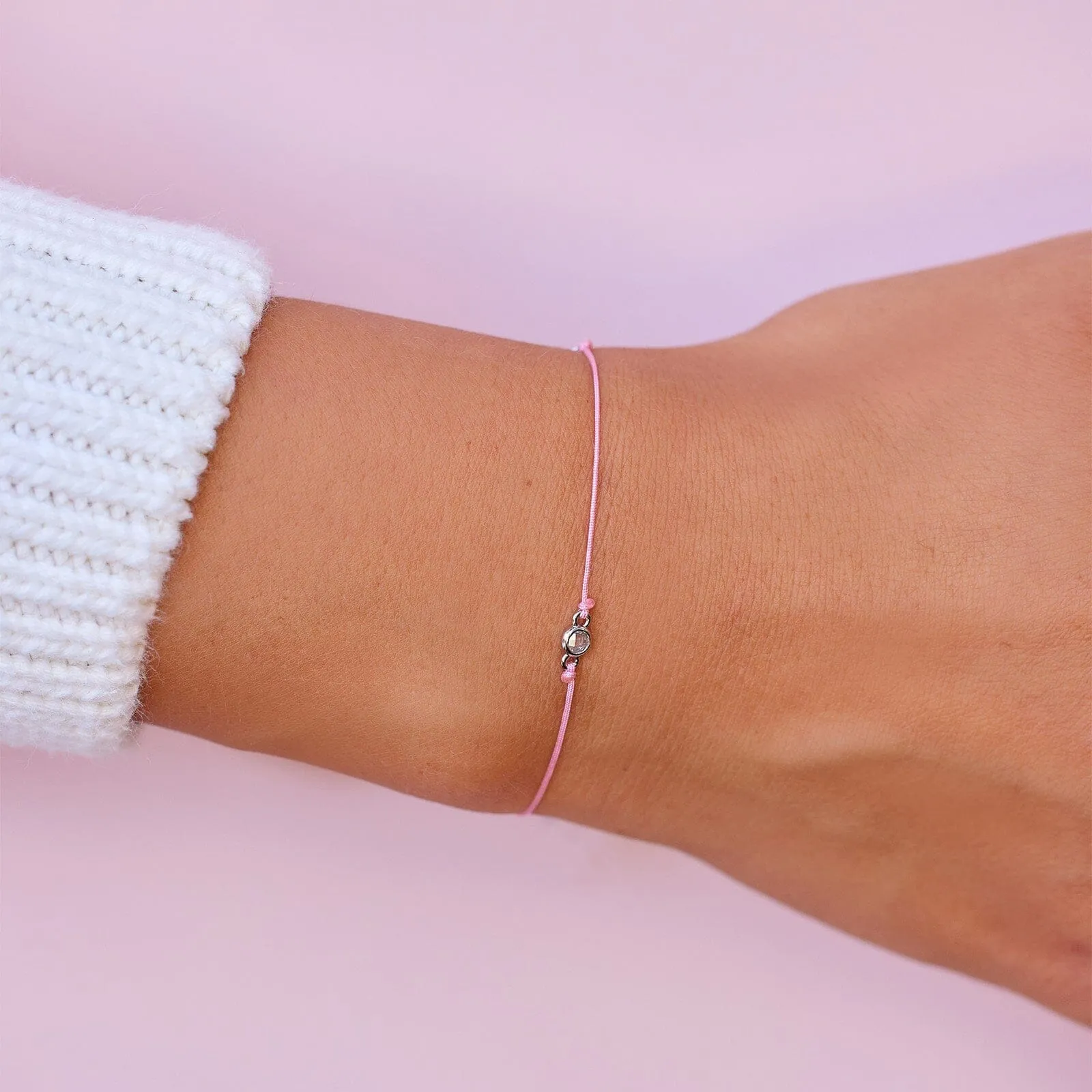 Boarding for Breast Cancer Slider Bracelet sold by Pura Vida product image thumbnail 4