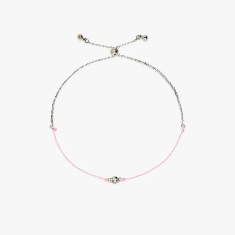 Boarding for Breast Cancer Slider Bracelet sold by Pura Vida