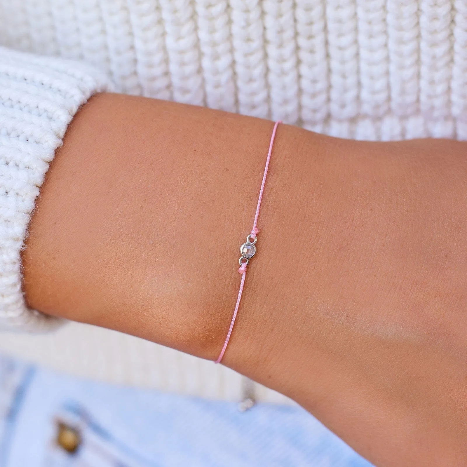 Boarding for Breast Cancer Slider Bracelet sold by Pura Vida product image thumbnail 3
