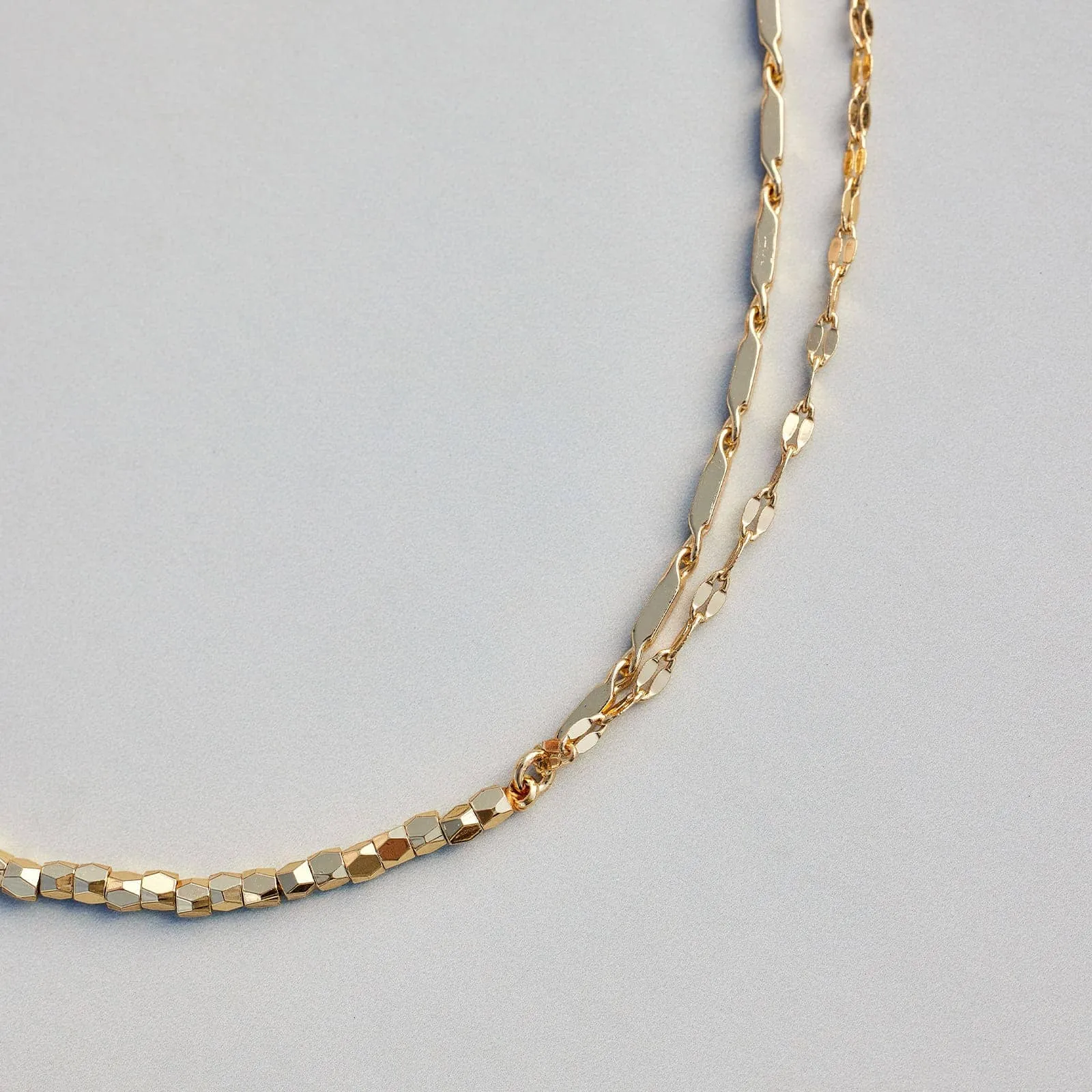 Metal Bead & Chain Choker sold by Pura Vida product image thumbnail 3