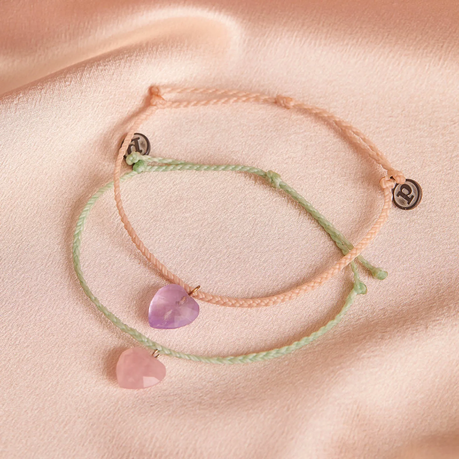 Stone Heart Charm Bracelet sold by Pura Vida product image thumbnail 4