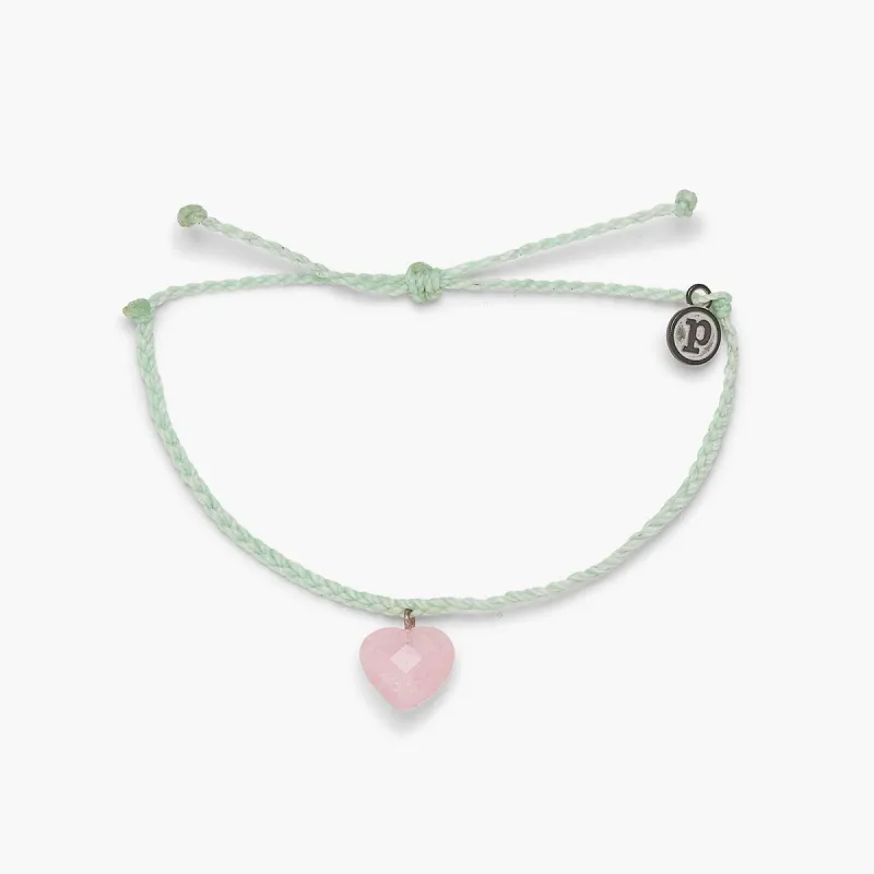Stone Heart Charm Bracelet sold by Pura Vida
