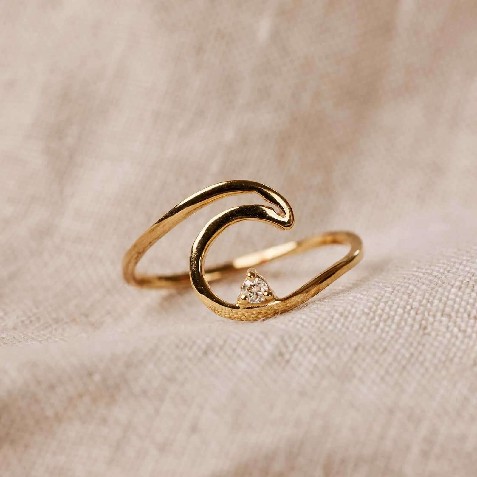 Diamond Wave Ring sold by Pura Vida product image thumbnail 2