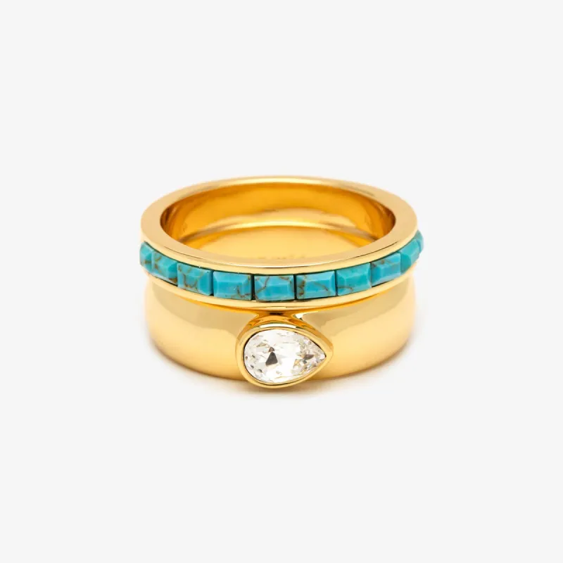 High Tide Ring Set sold by Pura Vida