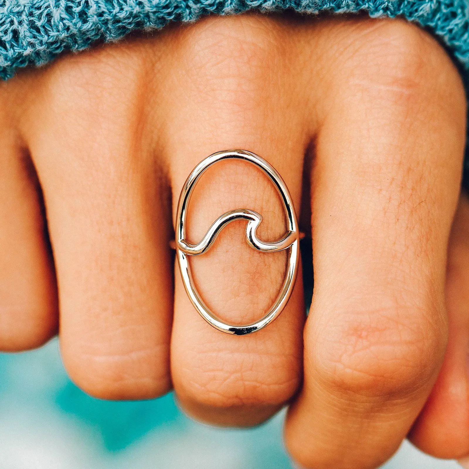 Statement Wave Ring sold by Pura Vida product image thumbnail 2