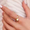 Engravable Heart Ring sold by Pura Vida