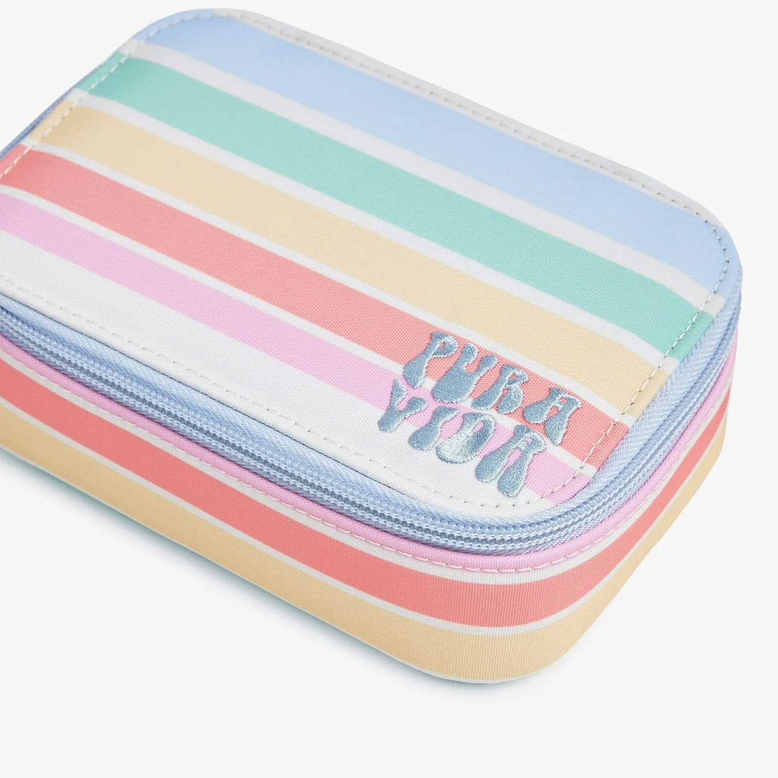 Retro Stripe Journey Jewelry Case sold by Pura Vida product image thumbnail 5