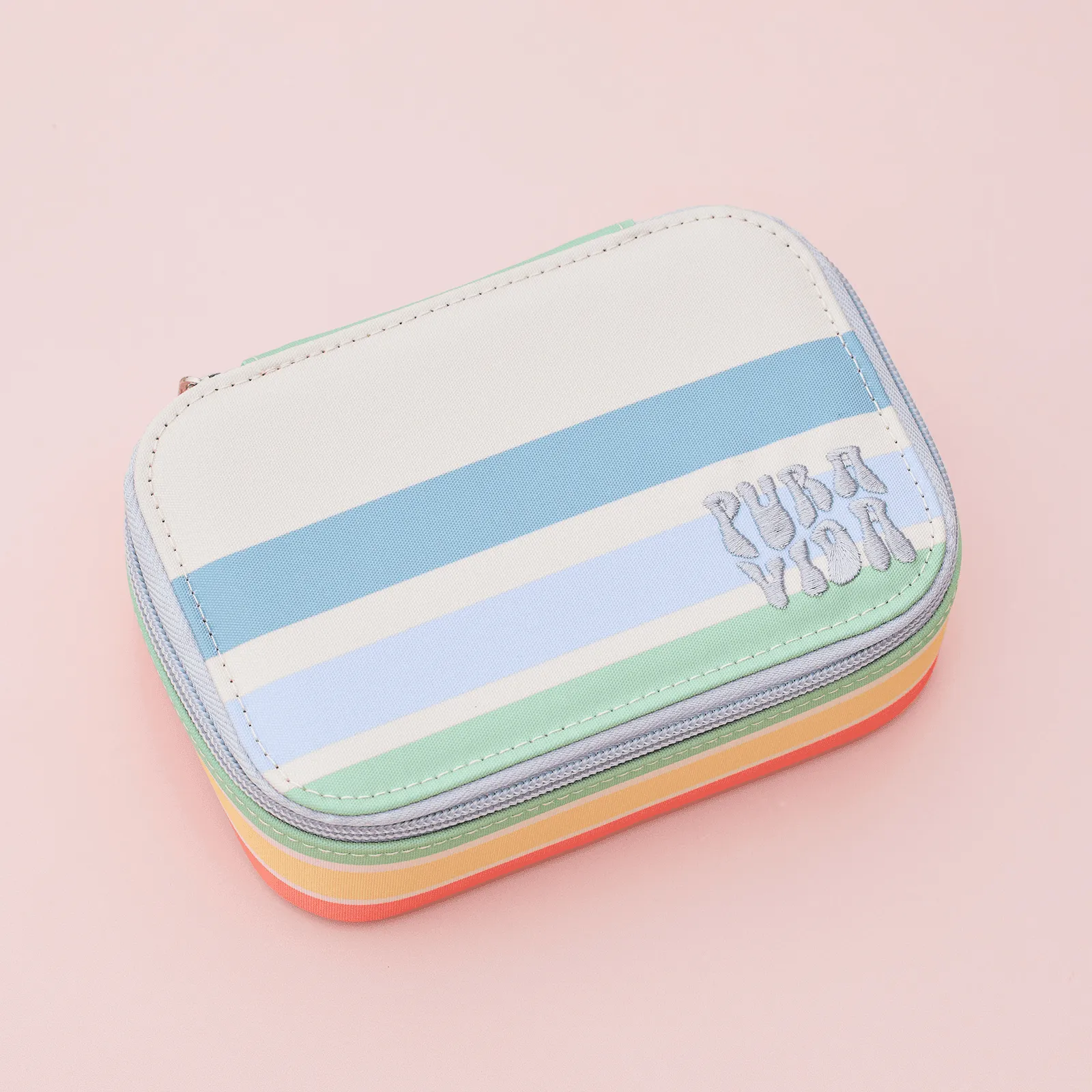 Retro Stripe Journey Jewelry Case sold by Pura Vida product image thumbnail 2