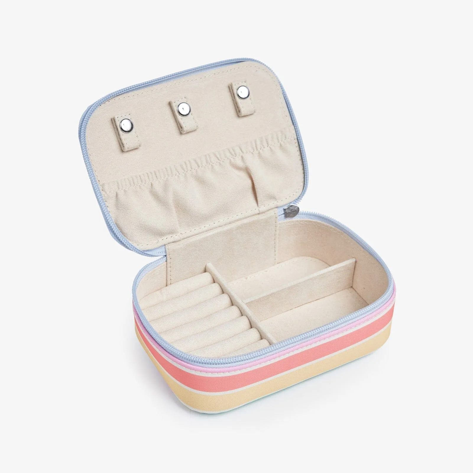 Retro Stripe Journey Jewelry Case sold by Pura Vida product image thumbnail 4