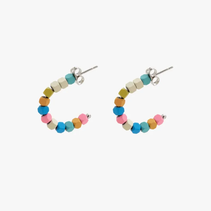 Bahama Bead Hoop Earrings sold by Pura Vida