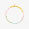 Ombre Rainbow Stretch Anklet sold by Pura Vida