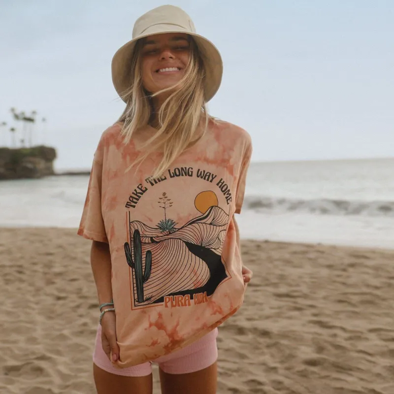 Cactus Flower Tee sold by Pura Vida