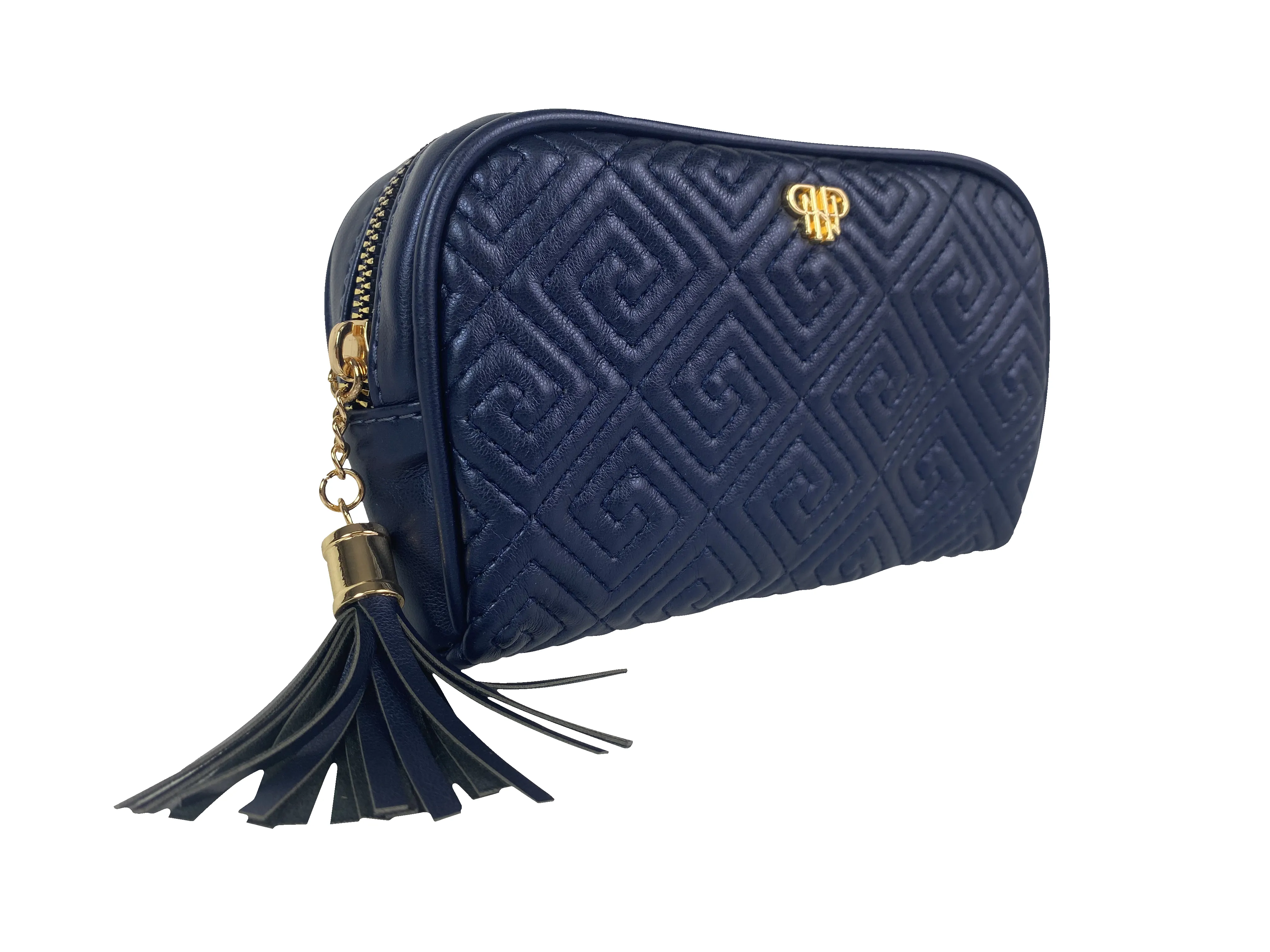 Small Makeup Bag - Greek Navy sold by PurseN product image thumbnail 4