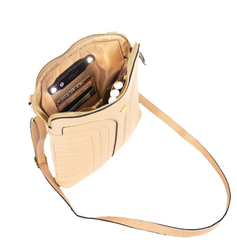 Litt Crossbody Bag - Quilted Nude sold by PurseN product image thumbnail 2