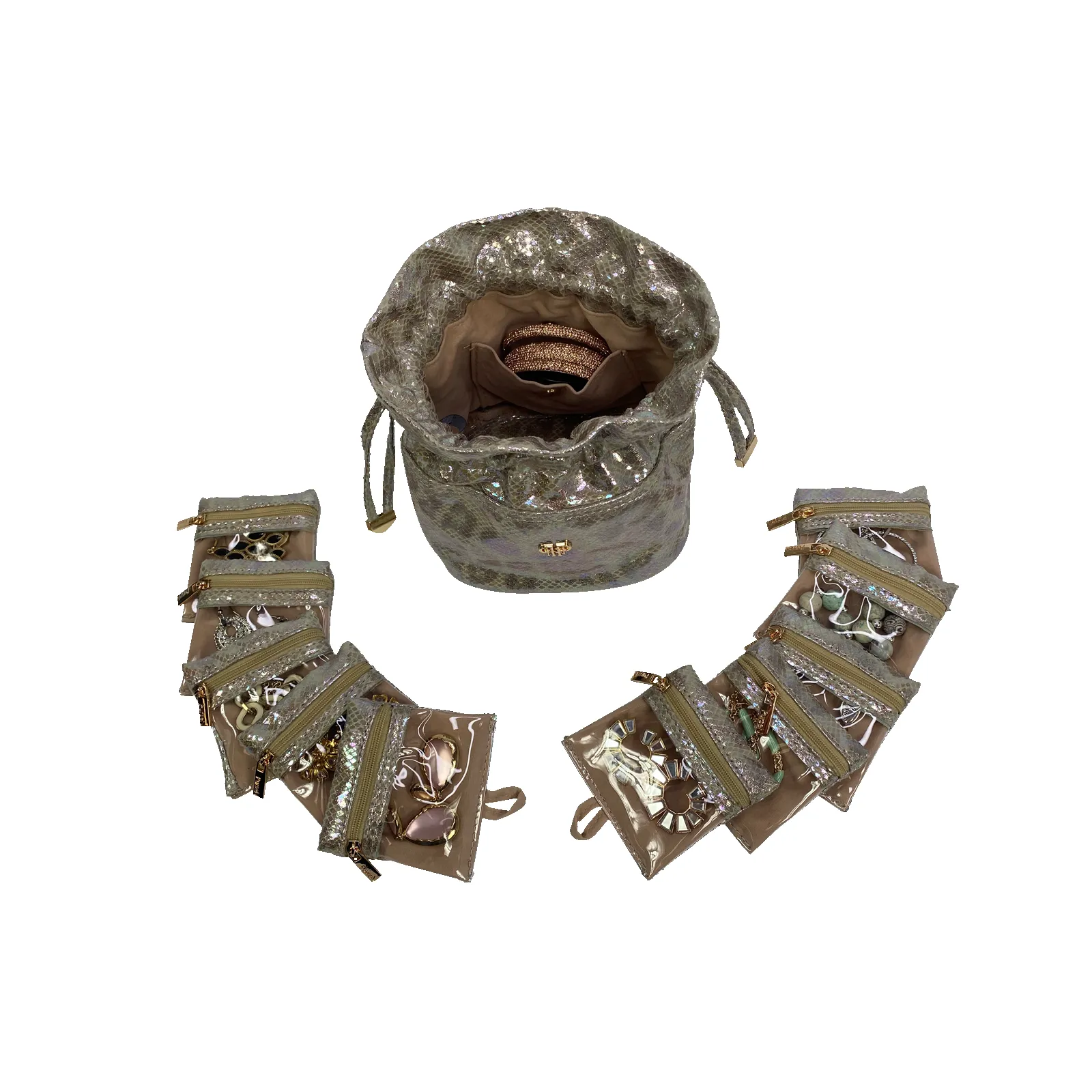 Oprah's Favorite Things 2021 - Ultra Jewelry Case - Glimmer Leopard sold by PurseN product image thumbnail 2