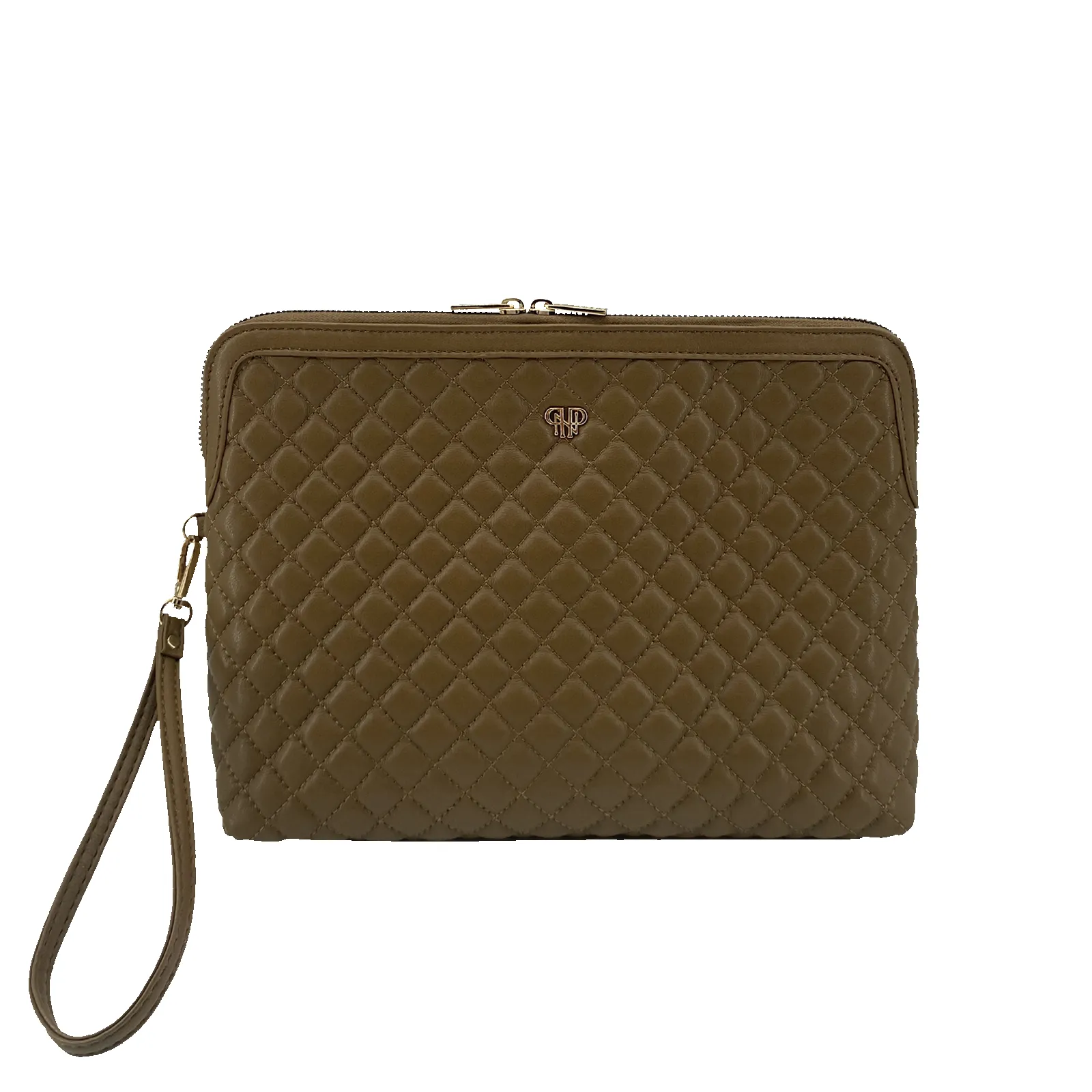 Updated Litt Makeup Case - Camel sold by PurseN