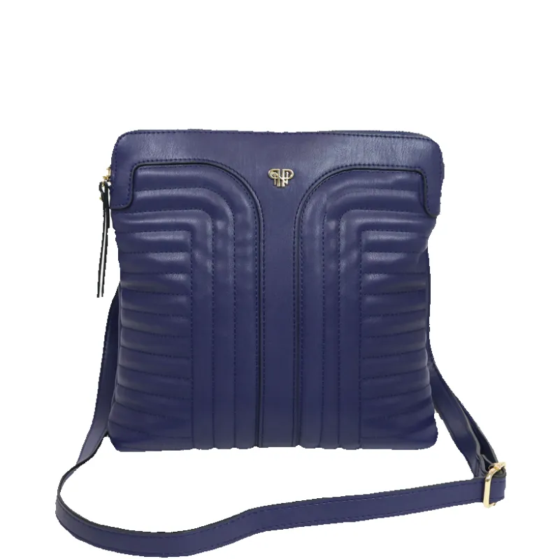 Litt Crossbody Bag - Quilted Navy sold by PurseN