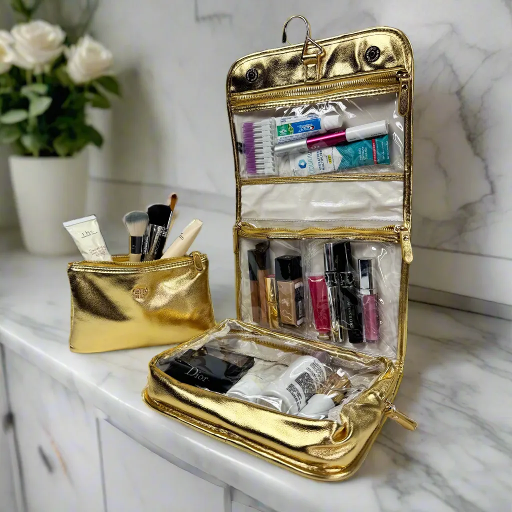 NEW Classic Toiletry Case - 24 Karat sold by PurseN product image thumbnail 2