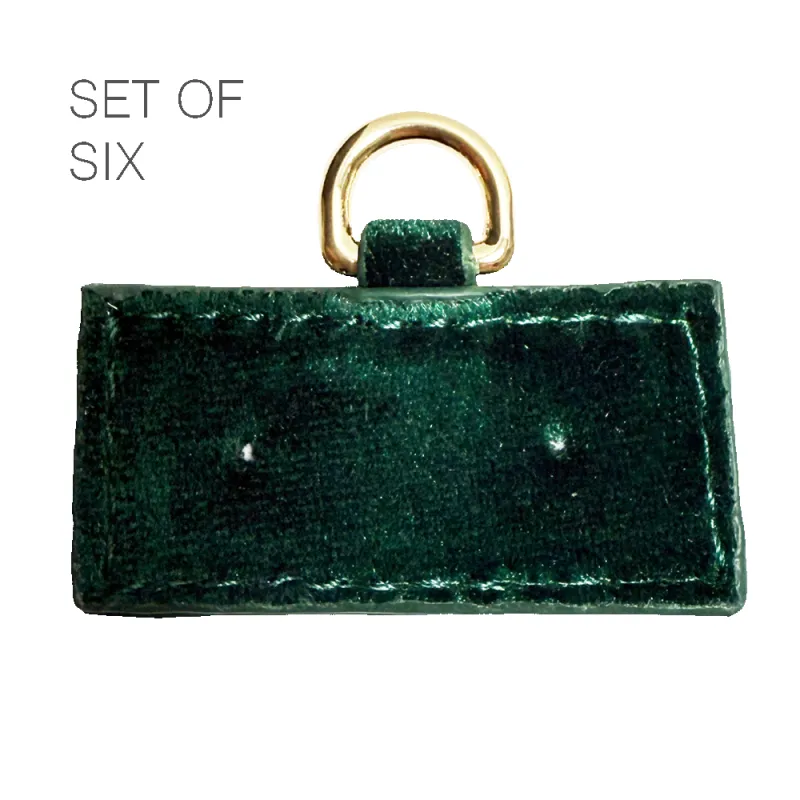 NEW Earring Stays - Emerald Velvet sold by PurseN