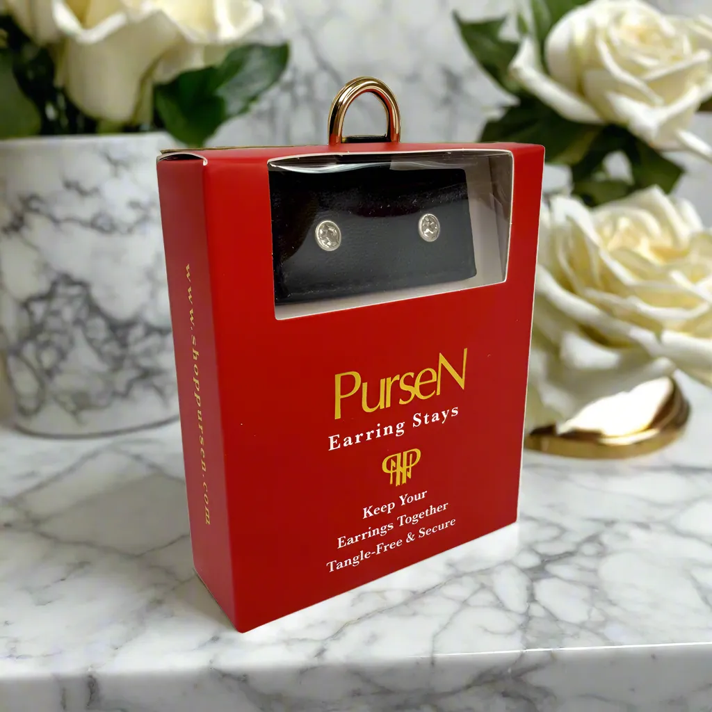 Earring Stays - Black sold by PurseN product image thumbnail 4