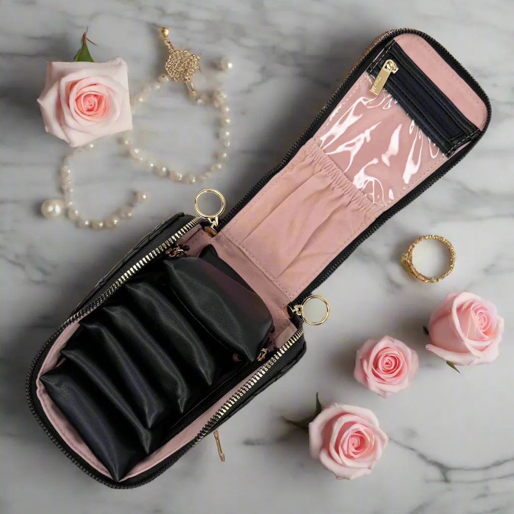 NEW Train Jewelry Case - Timeless Quilted sold by PurseN product image thumbnail 3