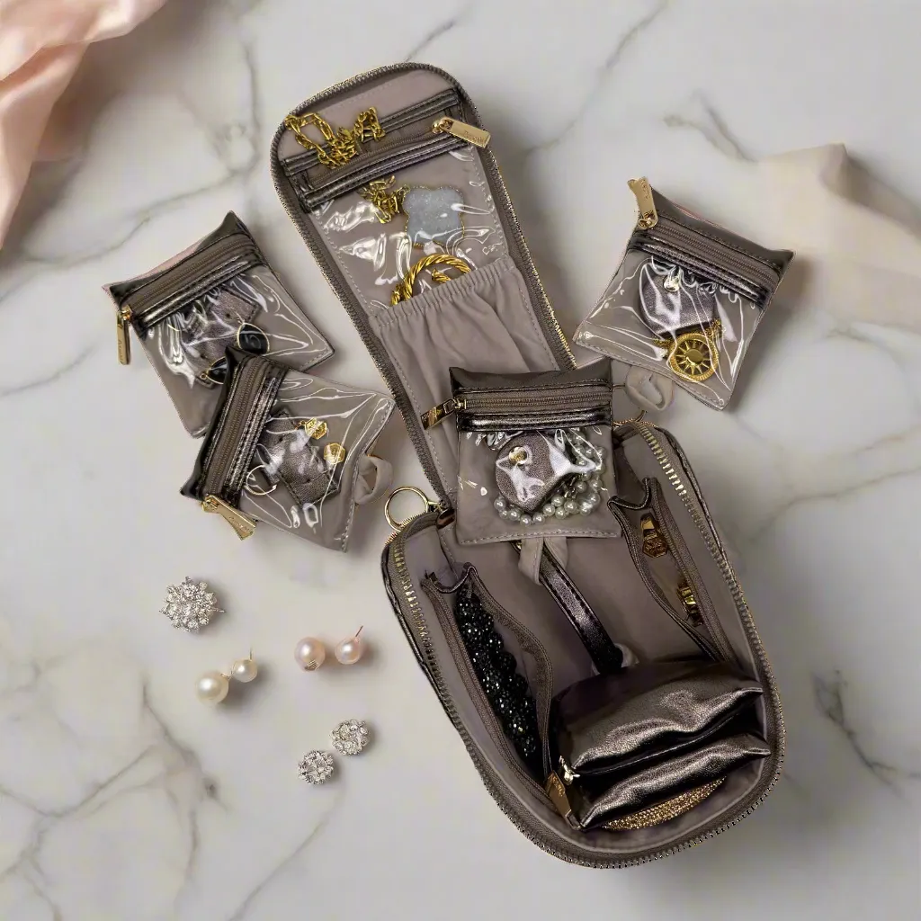 NEW Train Jewelry Case - Bronze sold by PurseN product image thumbnail 2