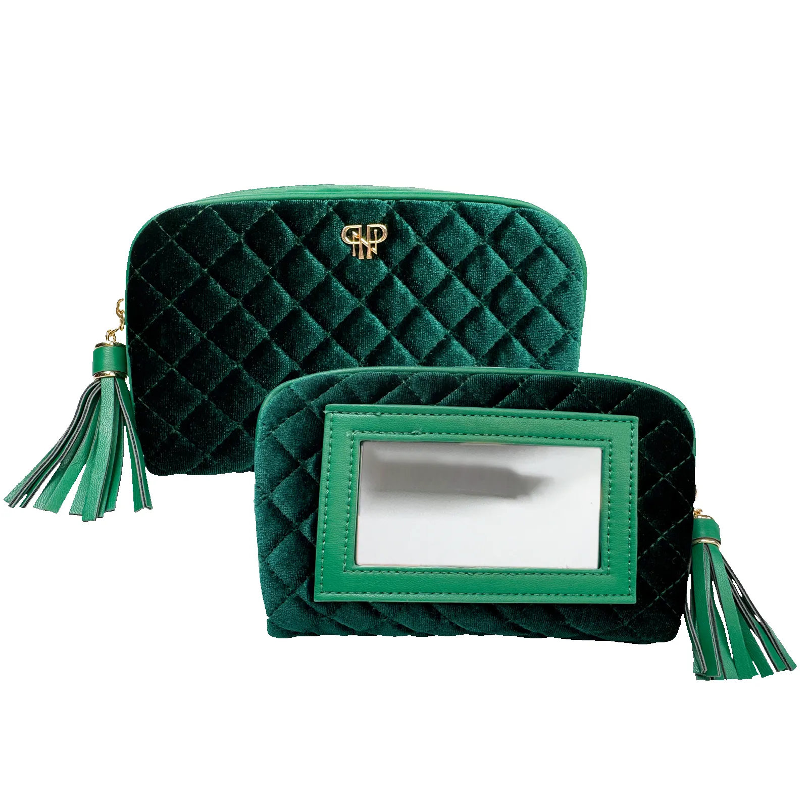 NEW Glam Makeup Case - Emerald Velvet sold by PurseN
