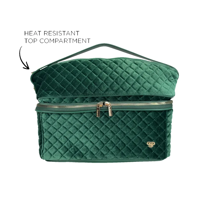 NEW Stylist Travel Bag - Emerald Velvet sold by PurseN
