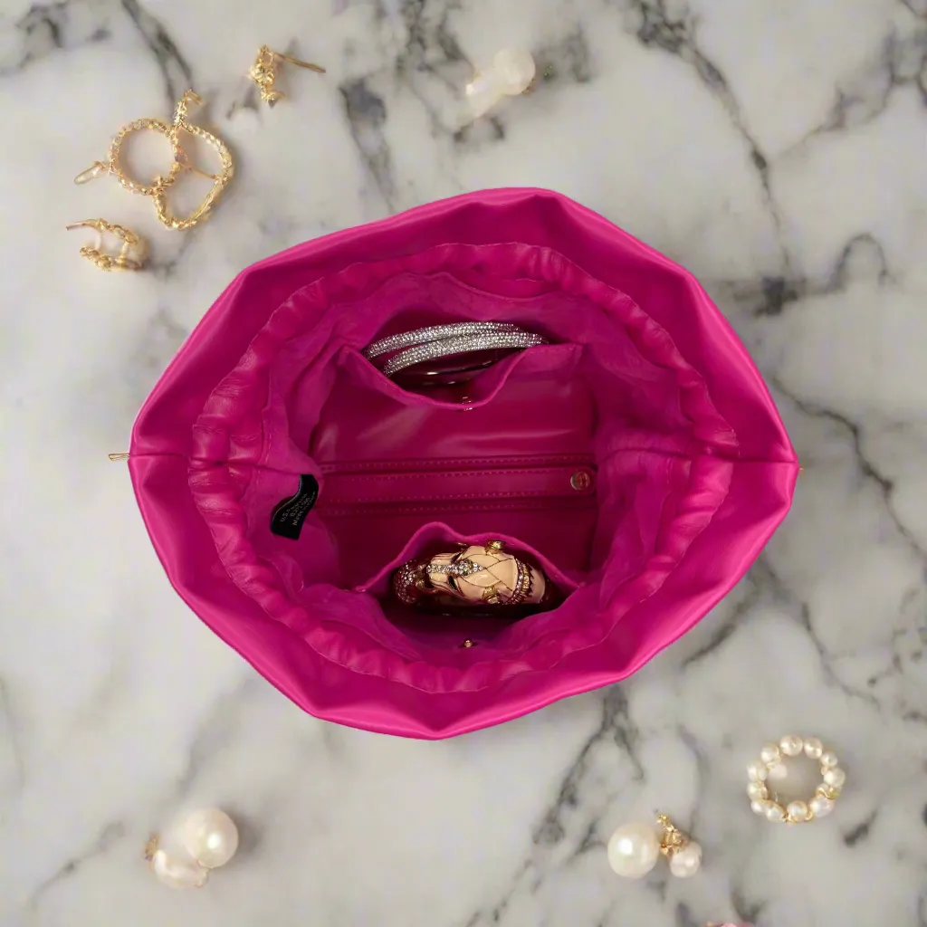 Oprah's Favorite Things 2021 - Ultra Jewelry Case - Fuchsia Velvet sold by PurseN product image thumbnail 4