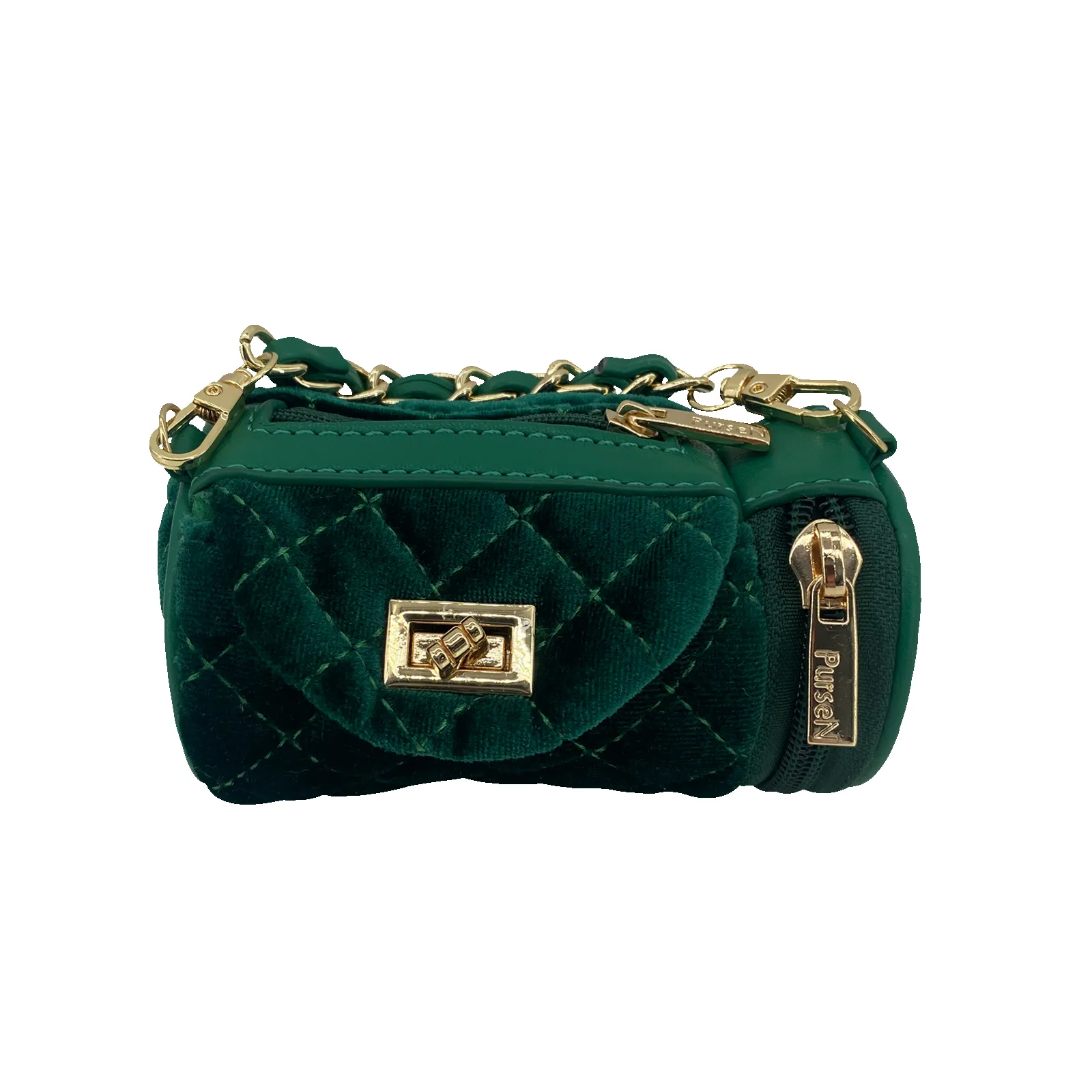 NEW Poochi Crossbody - Emerald Velvet sold by PurseN