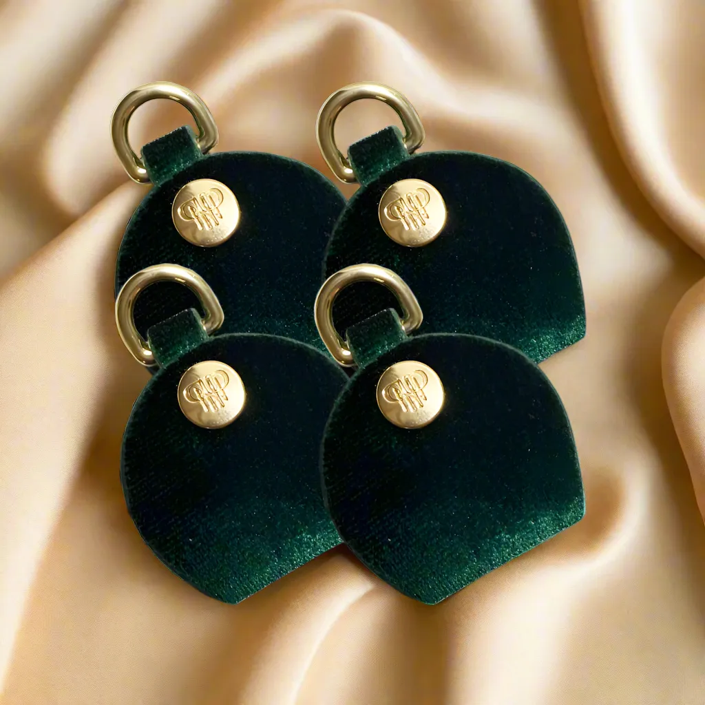 NEW Necklace Holders - Emerald Velvet sold by PurseN product image thumbnail 3